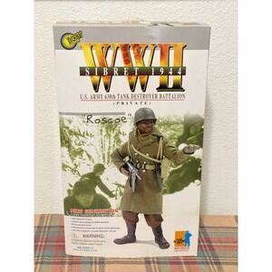 Dragon Models Roscoe WWII US Army 630th Tank Destroyer 1/6 Action Figure New